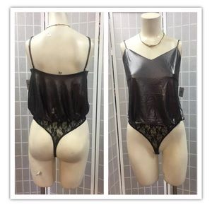 Intimately-Free People,bodysuit,black,new,sizeS.: